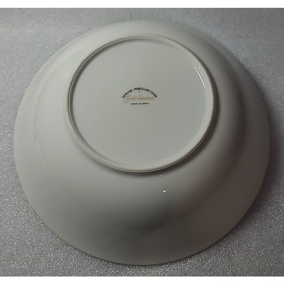 GOLD STANDARD GENUINE PORCELAIN CHINA PINK ROSE 9" Round  Vegetable/Serving Bowl - Picture 3 of 4